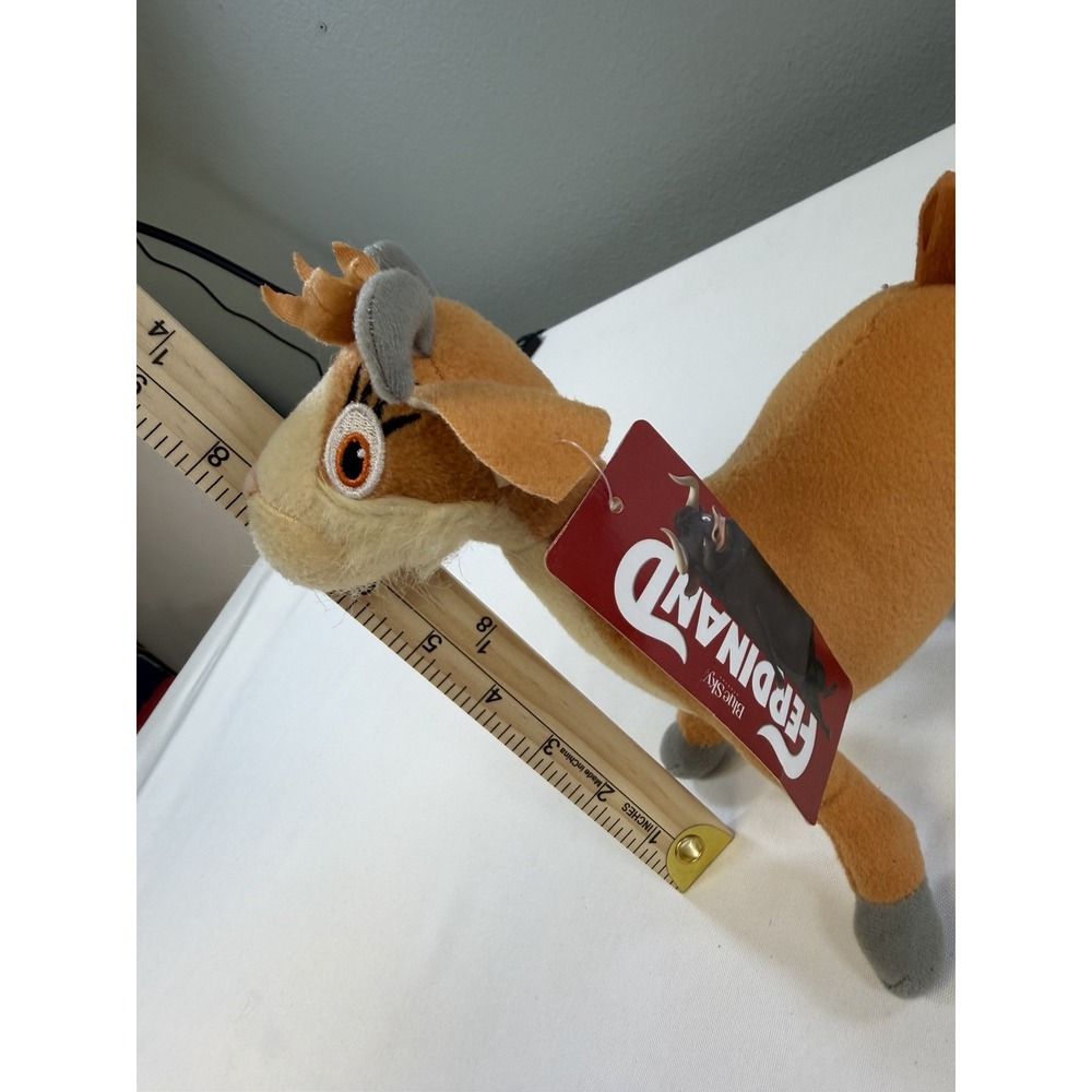 Toy Factory Blue Sky Studios Ferdinand Lupe Goat Plush 8 in NWT 2018 - Picture 3 of 5
